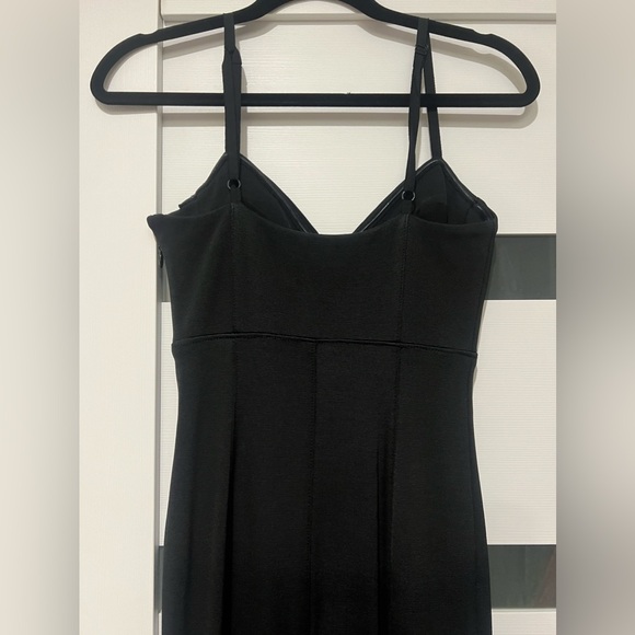 Cinq a Sept nixie bodycon black midi dress in size 2 - Picture 2 of 8